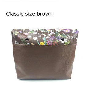 Inner Lining Zipper Pocket for O Bag Advanced Insert with Waterproof Coating