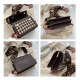 Square Personality Ladies Shopper Shoulder Bag