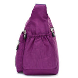 High Flowers Shoulder Bags Rural Waterproof Nylon Messenger Bags Large Capacity