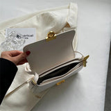 Women PU Leather Shoulder Bags Stylish Handbags Retro Ladies Messenger Bags