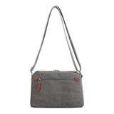 Canvas One-shoulder Small Square Bag for Women