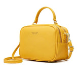Vintage PU Leather Cell Phone Shoulder Bag Messenger Bags