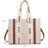 Large Capacity Denim Shoulder Bag for Women