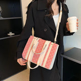 Large Capacity Denim Shoulder Bag for Women