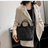 Quilted Sac Nylon Shoulder Crossbody Bag Casual Tote Handbag