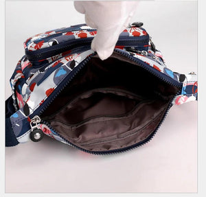 High Quality Nylon Canvas Mummy Print Shoulder Bag Clutch Handbags Messenger Bag