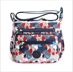 High Quality Nylon Canvas Mummy Print Shoulder Bag Clutch Handbags Messenger Bag