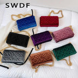Chain Handbag for Women Shoulder Bag Flap Crossbody Bag