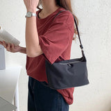 Nylon Bucket Shoulder Bag Women Handbags Purses Totes