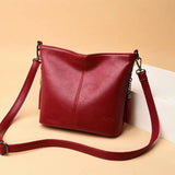 Soft Leather Crossbody Bag for Women Casual Shoulder Bag Tote Bag