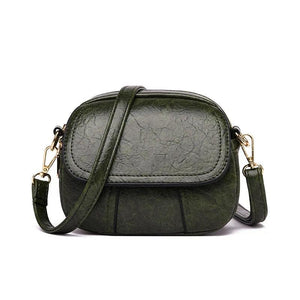 Versatile Women's Shoulder Bag Soft Leather Cross-Body Purse