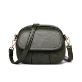 Versatile Women's Shoulder Bag Soft Leather Cross-Body Purse