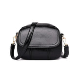 Versatile Women's Shoulder Bag Soft Leather Cross-Body Purse