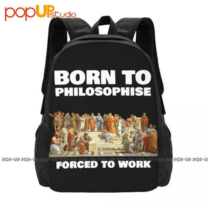 Philosopher Backpack Large Capacity Portable Gym Bag