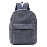 Corduroy School Bag Soft Shoulder Backpack for Toddlers, Daily Casual Lunch