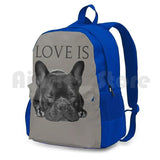 French Bulldog Outdoor Hiking Backpack for Sports