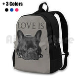 French Bulldog Outdoor Hiking Backpack for Sports