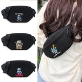Astronaut Print Waist Pouch Phone Anti Theft Waist Pack