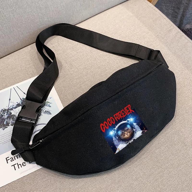 Astronaut Print Waist Pouch Phone Anti Theft Waist Pack
