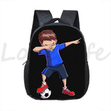 Toddler Football Print Backpack Kids Kindergarten Bags Cartoon Boobag