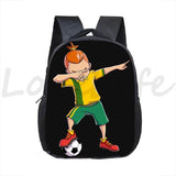 Toddler Football Print Backpack Kids Kindergarten Bags Cartoon Boobag
