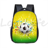 Toddler Football Print Backpack Kids Kindergarten Bags Cartoon Boobag