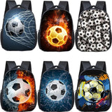 Toddler Football Print Backpack Kids Kindergarten Bags Cartoon Boobag
