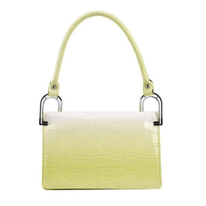 Crocodile Pattern Small Square Shoulder Bag Women's Handbag