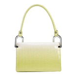Crocodile Pattern Small Square Shoulder Bag Women's Handbag