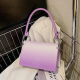 Crocodile Pattern Small Square Shoulder Bag Women's Handbag