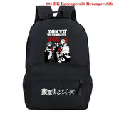Tokyo Revengers Backpack Student School Bag Anime Cosplay Rucksack
