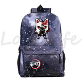 Demon Slayer Anime Backpack School Bags Student Kimetsu No Yai