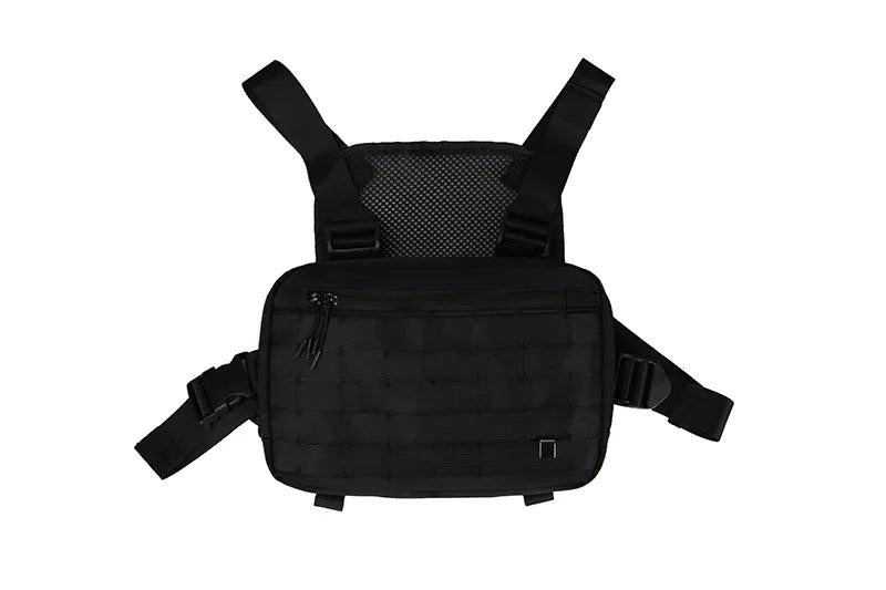 Tactical Men Chest Rig Bag Hip Hop Functional