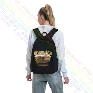 80S Film Crocodile Dundee Inspired Large Capacity Backpack