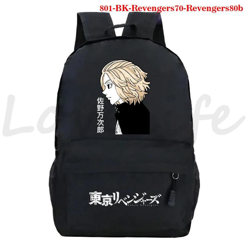 Tokyo Revengers Anime Backpacks for Students