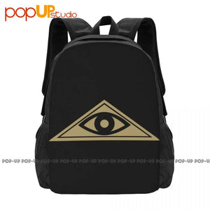 All Seeing Eye Retro Bike Car Masonic Backpack Hot Shoe Bag