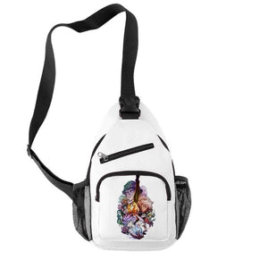 Hunter X Hunter Kids Chest Bag 3D Cartoon Oxford Crossbody Shoulder Bag