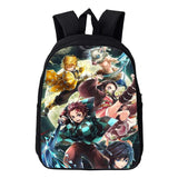 Anime Demon Slayer Backpack Waterproof Kindergarten Bookbag School Bags Boys Gir