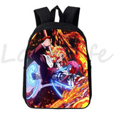 Anime Demon Slayer Backpack Waterproof Kindergarten Bookbag School Bags Boys Gir