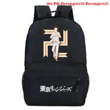 Tokyo Revengers School Backpack Boys Girls Bookbag Children's Backpacks