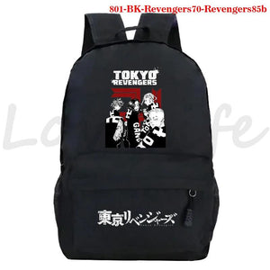 Tokyo Revengers School Backpack Boys Girls Bookbag Children's Backpacks