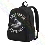 Amsterdam Bicycle Club Large Capacity Backpack Gym Bag