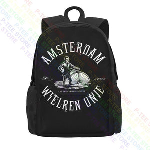 Amsterdam Bicycle Club Large Capacity Backpack Gym Bag