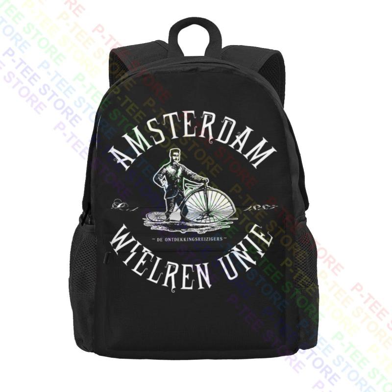 Amsterdam Bicycle Club Large Capacity Backpack Gym Bag