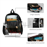 Retro Style Nicholas Cage Tribute Hiking Backpack