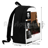Retro Style Nicholas Cage Tribute Hiking Backpack