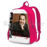 Retro Style Nicholas Cage Tribute Hiking Backpack