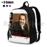Retro Style Nicholas Cage Tribute Hiking Backpack