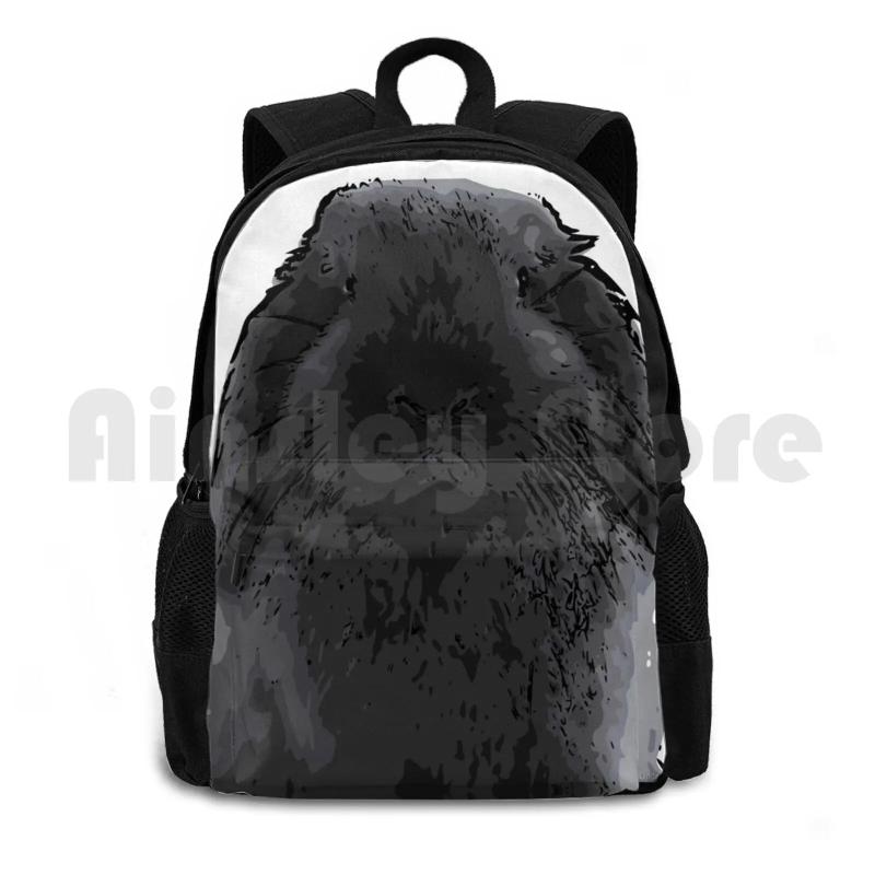 Mini Lop Rabbit Bunny Lop Outdoor Hiking Backpack Waterproof Camping Travel