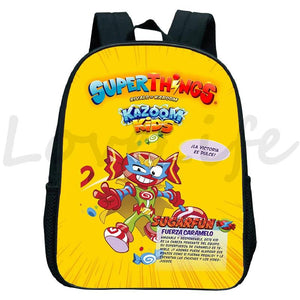 Superzings Series 8 Kindergarten Bag Kazoom Kids Backpack Boys Girls School Bags